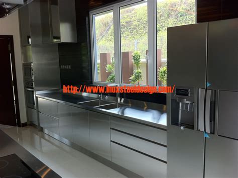 Stainless steel kitchen cabinet Inox Steel Sdn Bhd